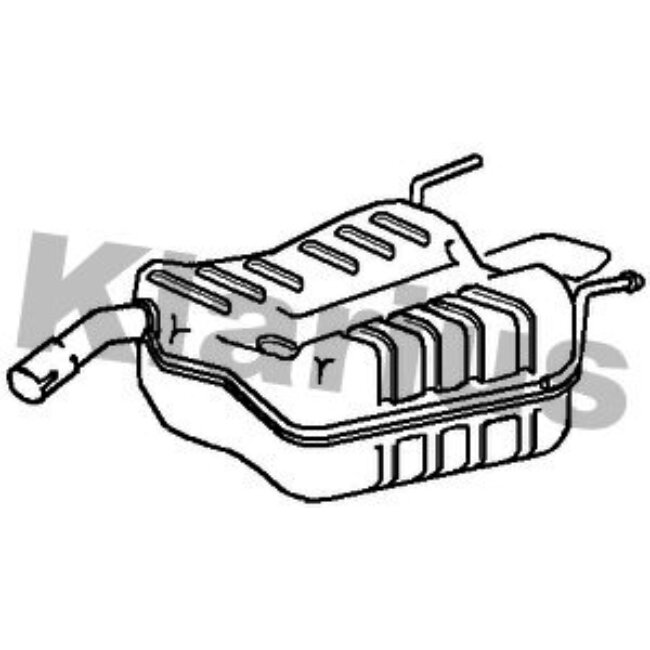 Silencieux Arrière Klarius 210848