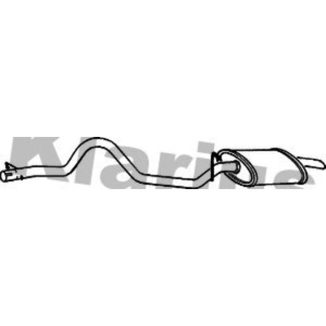 Tube D'échappement Klarius 260236