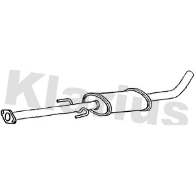 Tube D'échappement Klarius 250900