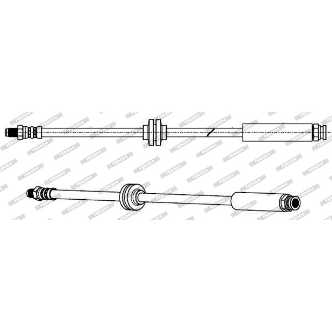 Flexible De Frein Ferodo Fhy2688