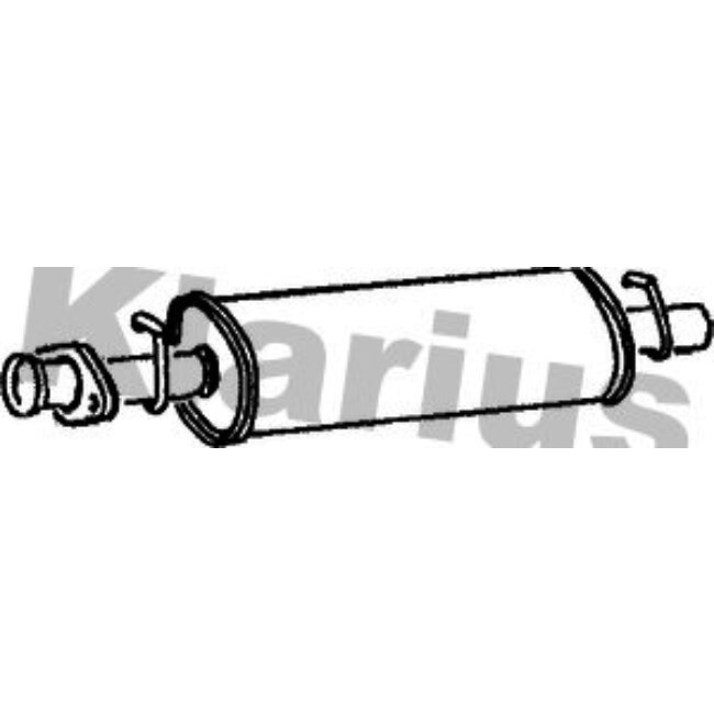 Silencieux Intermédiaire Klarius 220511