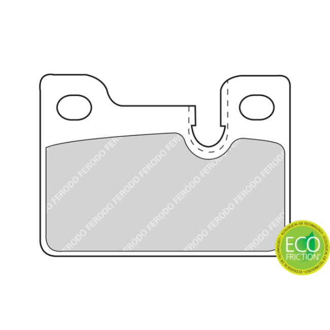 4 Plaquettes De Frein Ferodo Fdb210