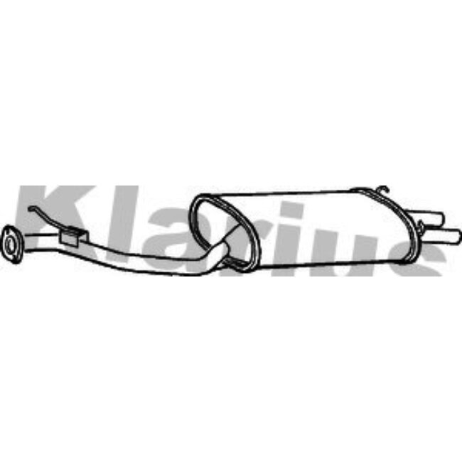 Tube D'échappement Klarius 250423