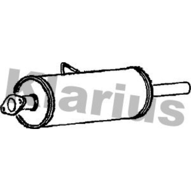 Silencieux Intermédiaire Klarius 220609