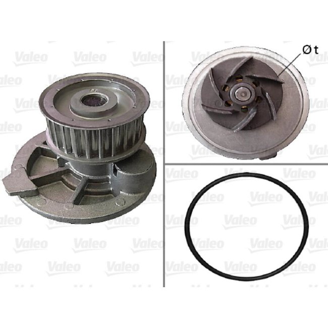 Pompe À Eau Valeo 506856