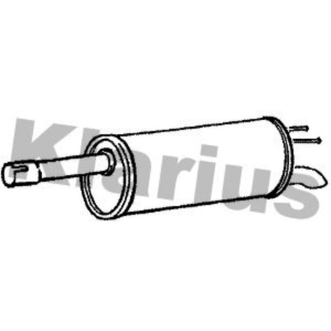 Silencieux Arrière Klarius 220722