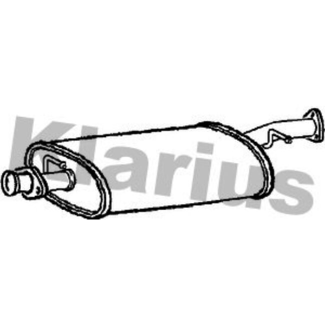 Silencieux Intermédiaire Klarius 220682