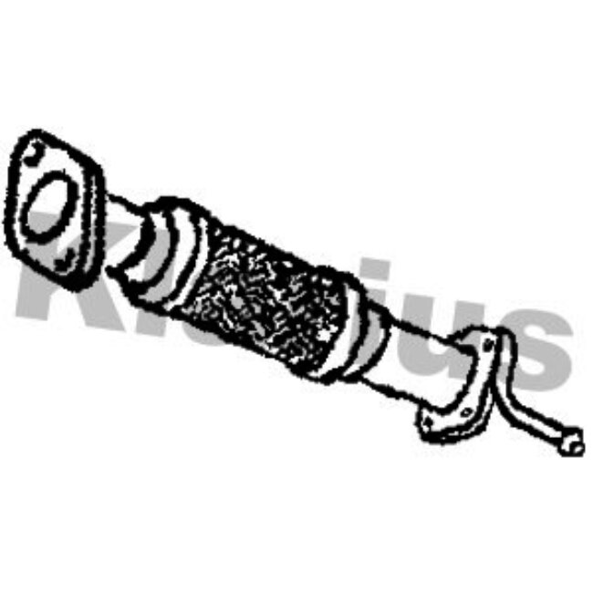 Tuyau Avant Pour Catalyseur Klarius 301994