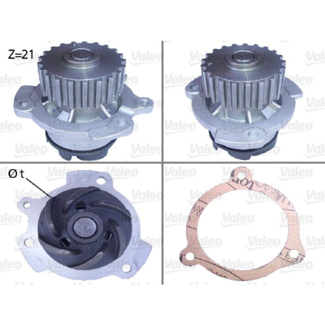 Pompe À Eau Valeo 506151