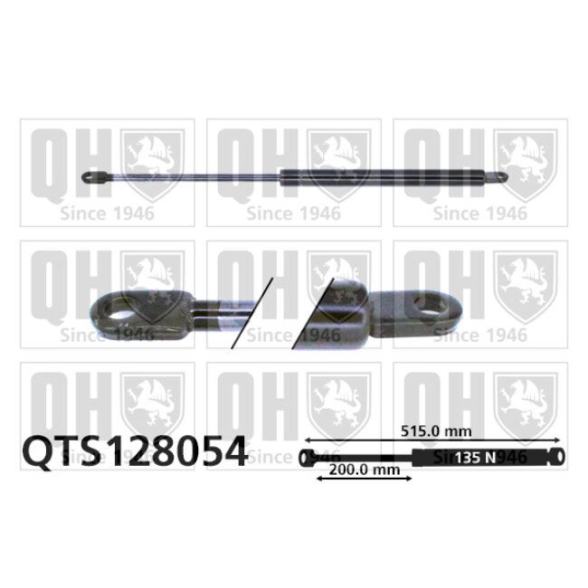 Vérin De Coffre Quinton Hazell Qts128054