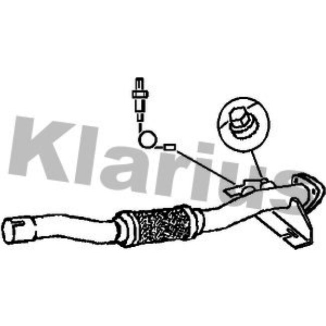 Tube D'échappement Klarius 301929