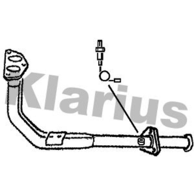 Tube D'échappement Klarius 301220