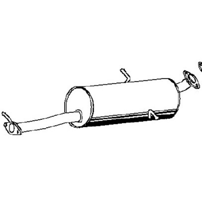 Silencieux Arrière Nps M430a213