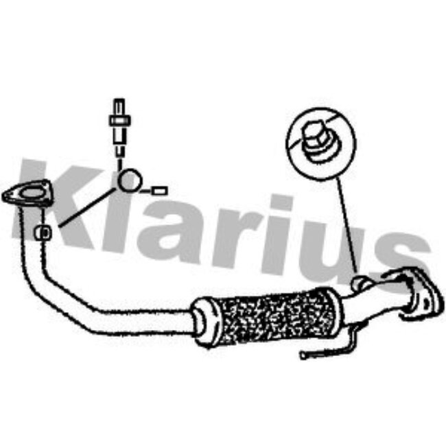 Tube D'échappement Klarius 301145
