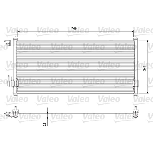 Condenseur Valeo 814383