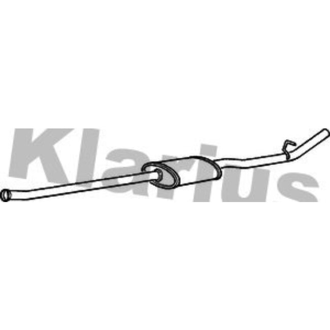 Tube D'échappement Klarius 240954