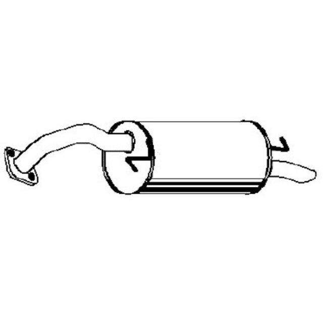 Silencieux Arrière Nps T430a161