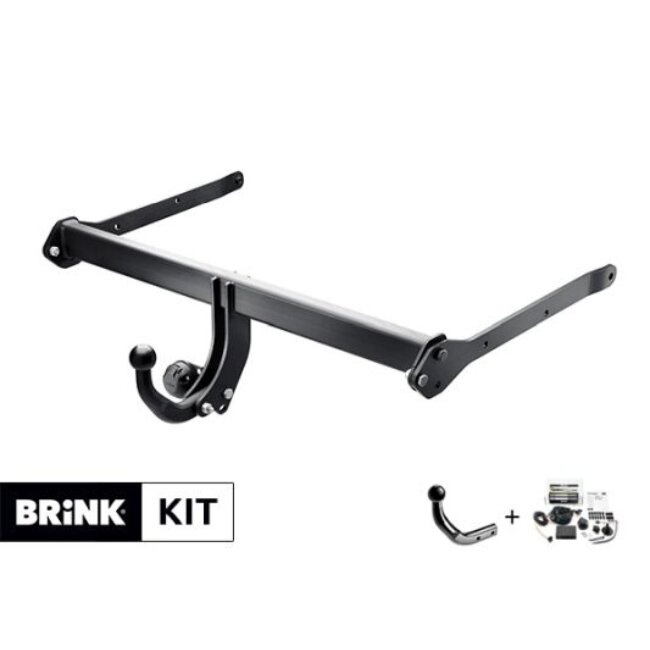 Attelagecol De Cygne Démontable Avec Outils Brink 525630 + Faisceau