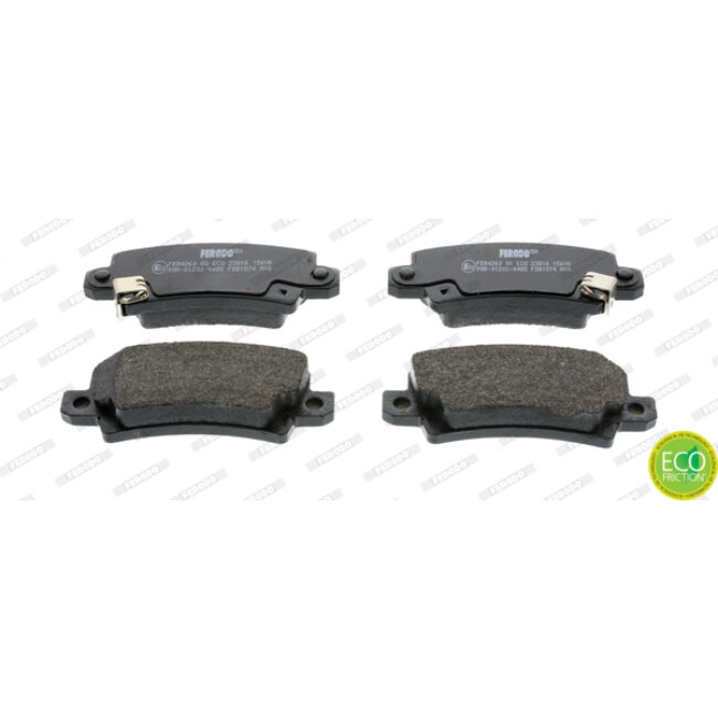 4 Plaquettes De Frein Ferodo Fdb1574