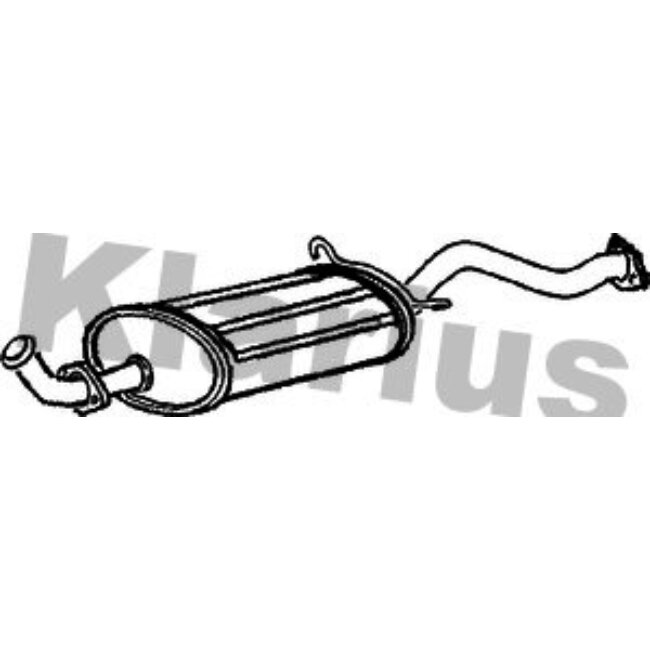 Silencieux Intermédiaire Klarius 230514