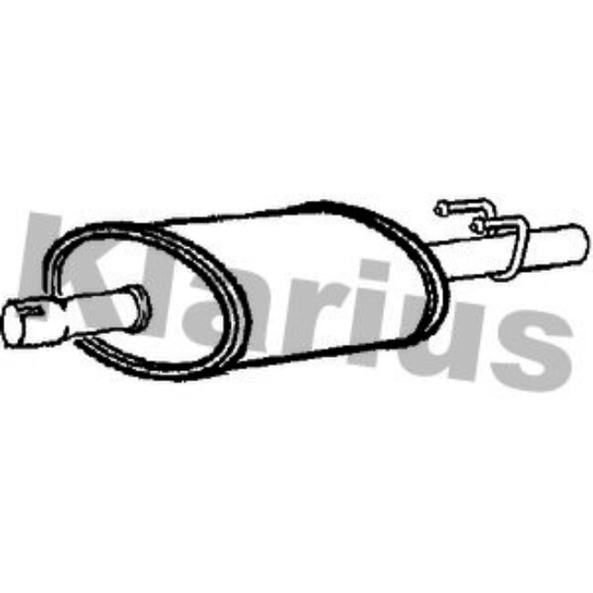 Silencieux Intermédiaire Klarius 210874