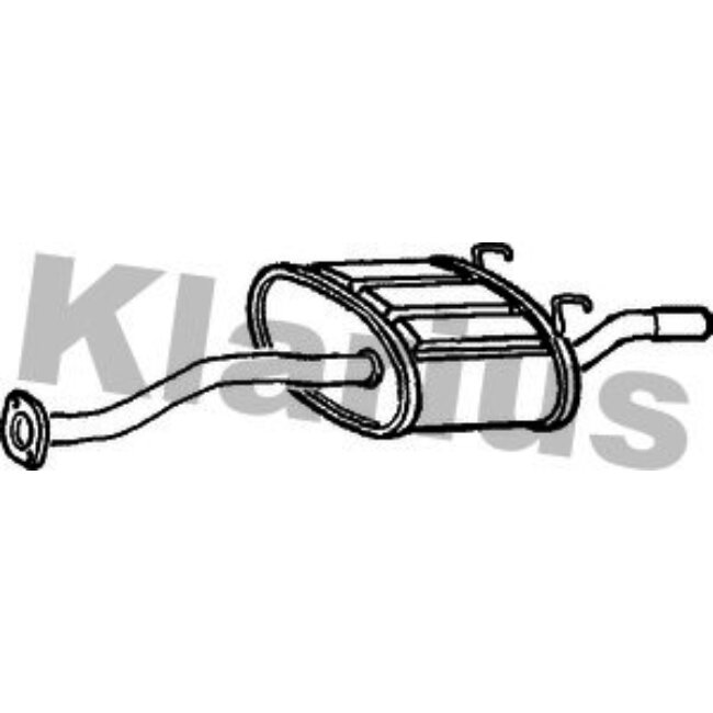 Silencieux Arrière Klarius 230184