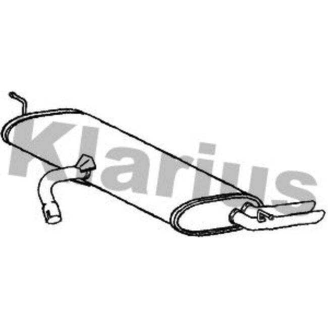 Silencieux Arrière Klarius 221072