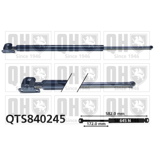 Vérin De Coffre Quinton Hazell Qts840245