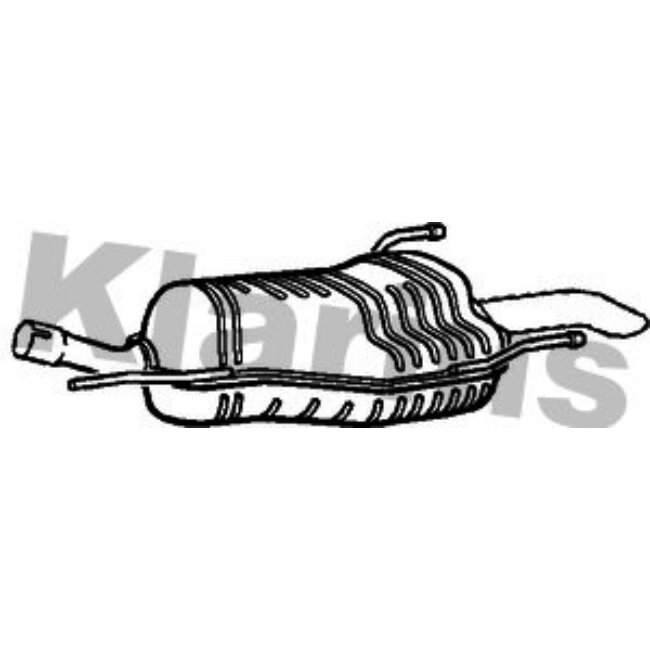 Silencieux Arrière Klarius 220822