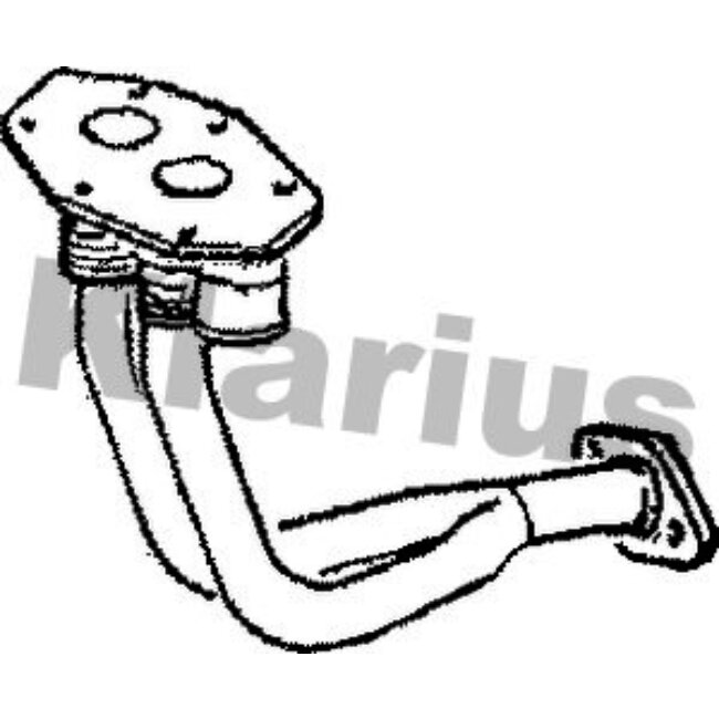 Tube D'échappement Klarius 301299