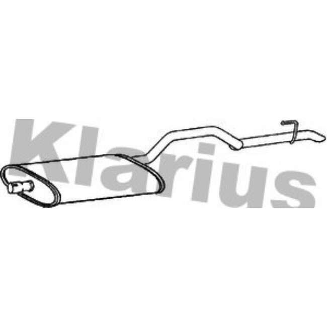 Silencieux Intermédiaire Klarius 260930