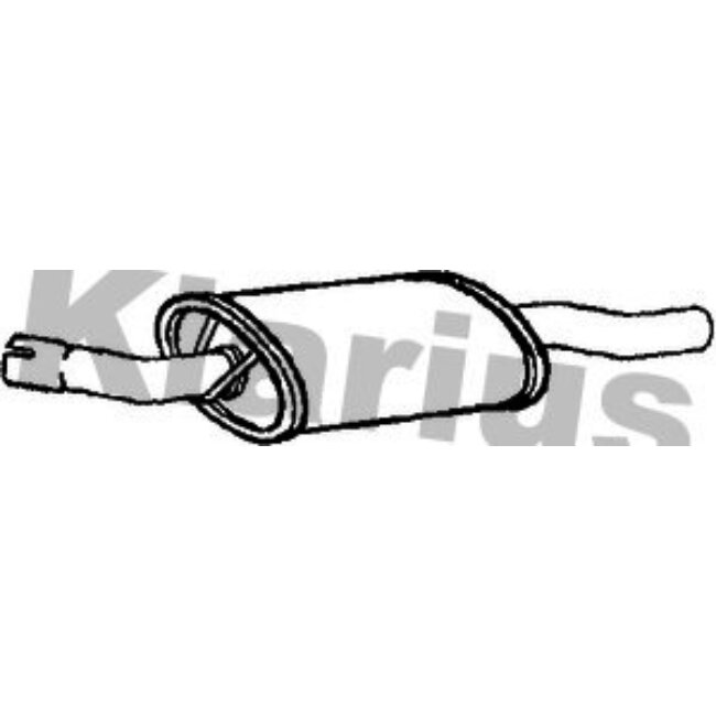 Silencieux Intermédiaire Klarius 210750