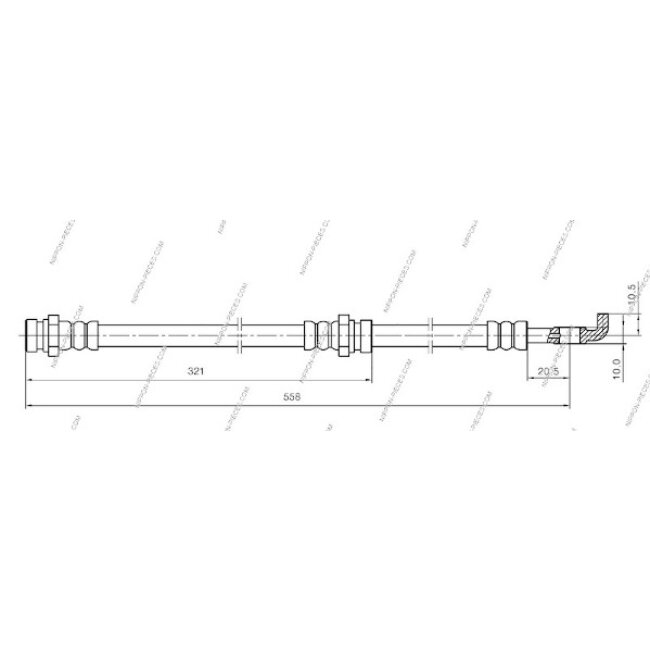 Flexible De Frein Nps M370a11