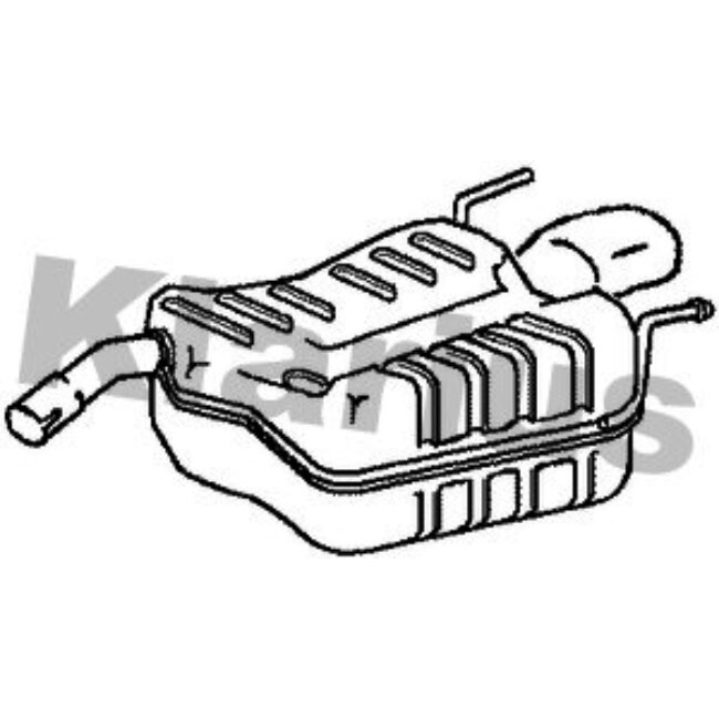 Silencieux Arrière Klarius 210805