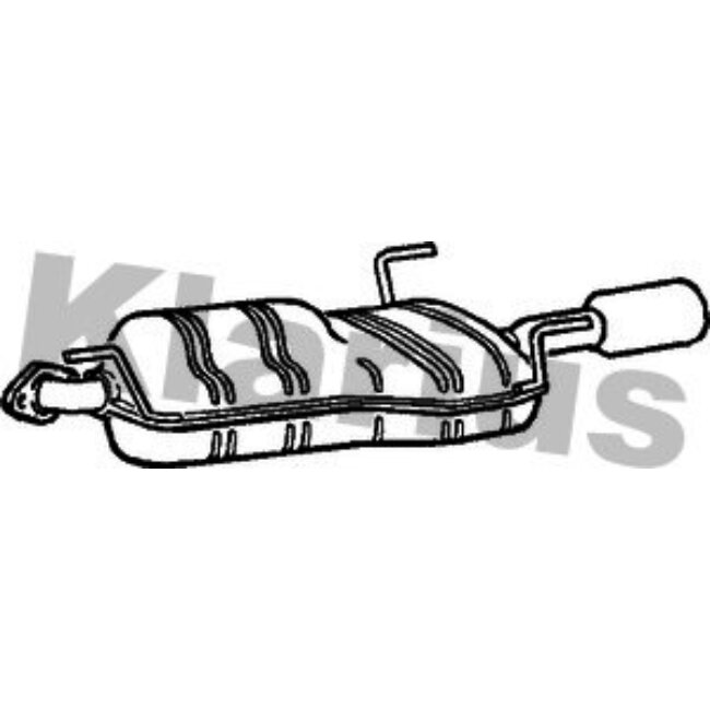 Silencieux Arrière Klarius 220728