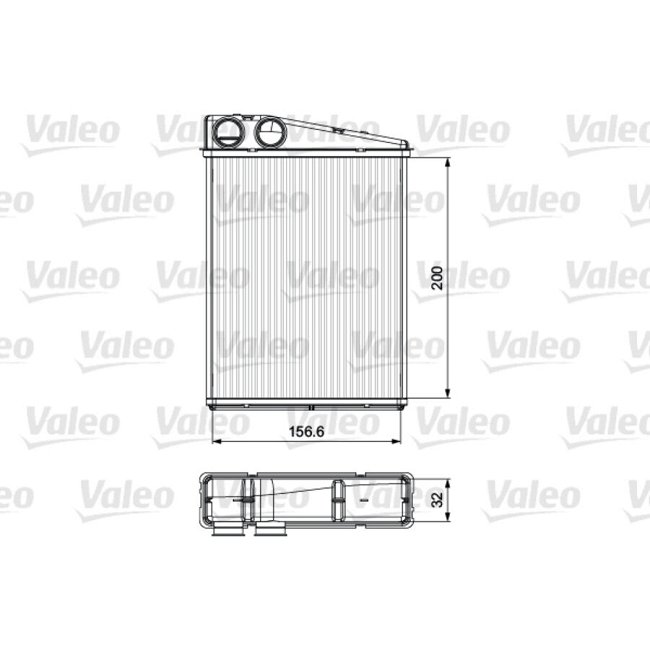 Radiateur De Chauffage Valeo 811542