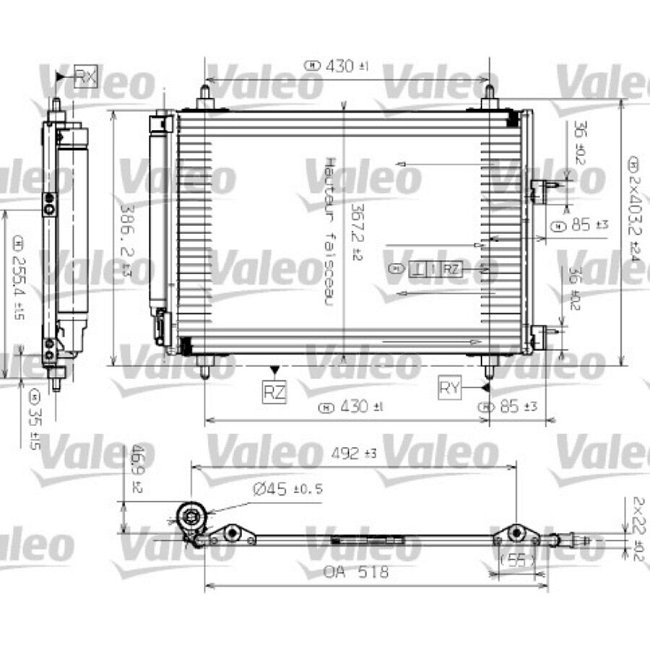 Condenseur Valeo 817524