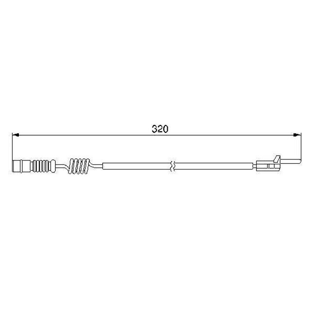 Témoin D'usure Bosch 1987474964