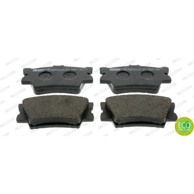 4 Plaquettes De Frein Ferodo Fdb1892