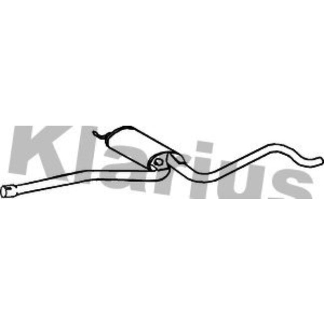 Silencieux Intermédiaire Klarius 230830