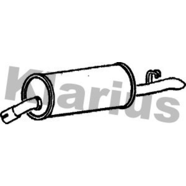 Silencieux Arrière Klarius 220258