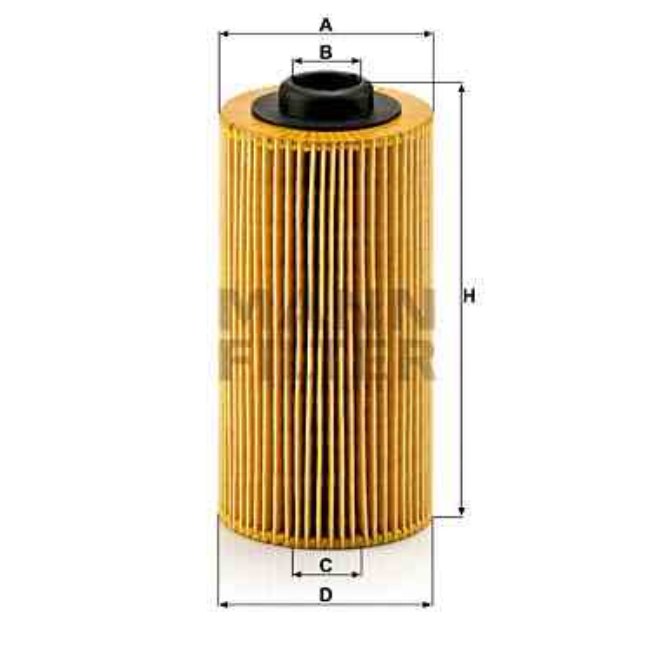 Filtre À Huile Mann-filter Hu938/4x