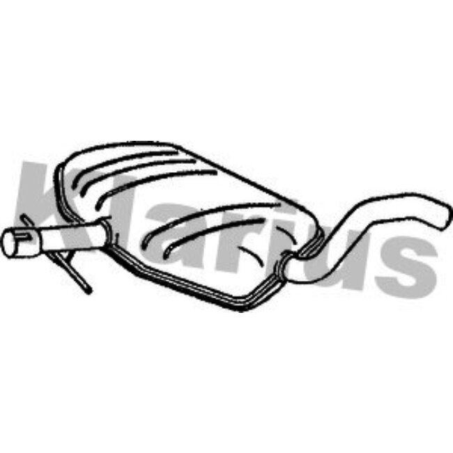 Silencieux Intermédiaire Klarius 210374