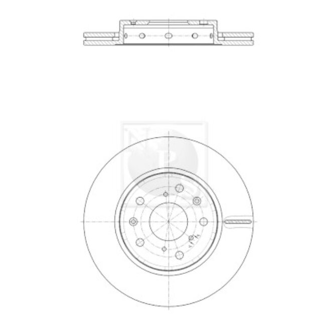 1 Disque De Frein Nps S330i26