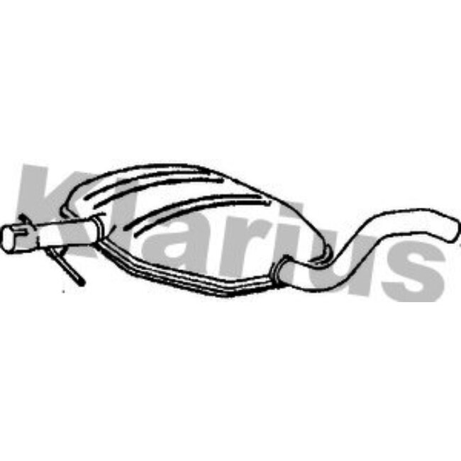 Silencieux Intermédiaire Klarius 210585