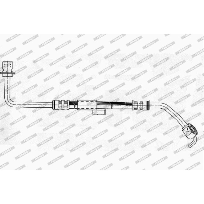 Flexible De Frein Ferodo Fhy2340