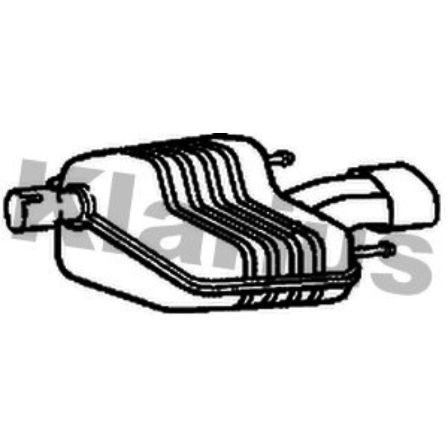 Silencieux Arrière Klarius 210864