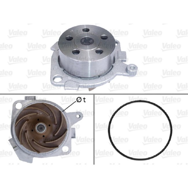 Pompe À Eau Valeo 506525