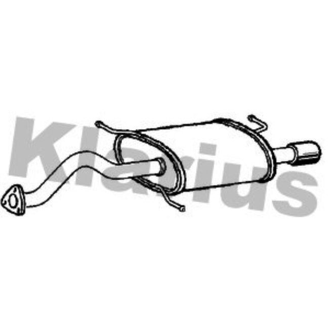 Silencieux Arrière Klarius 220515