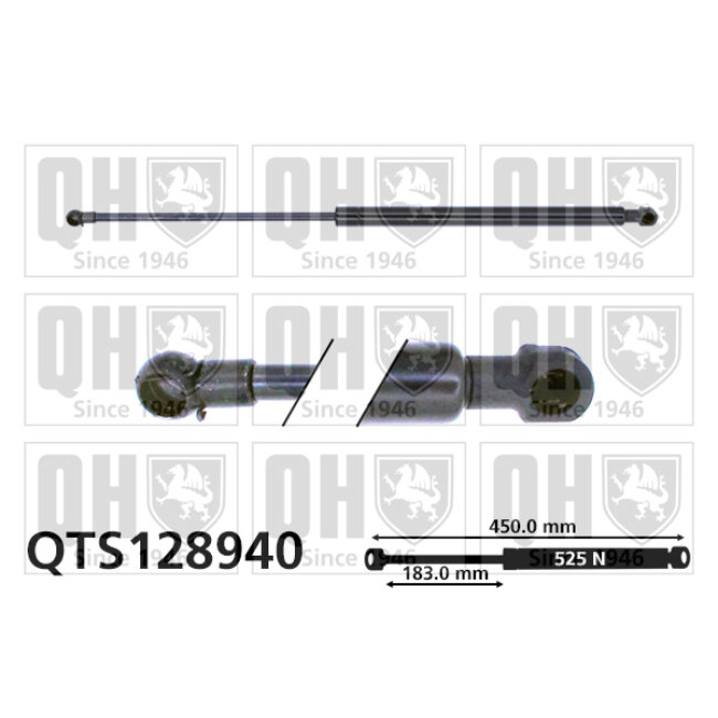 Vérin De Coffre Quinton Hazell Qts128940